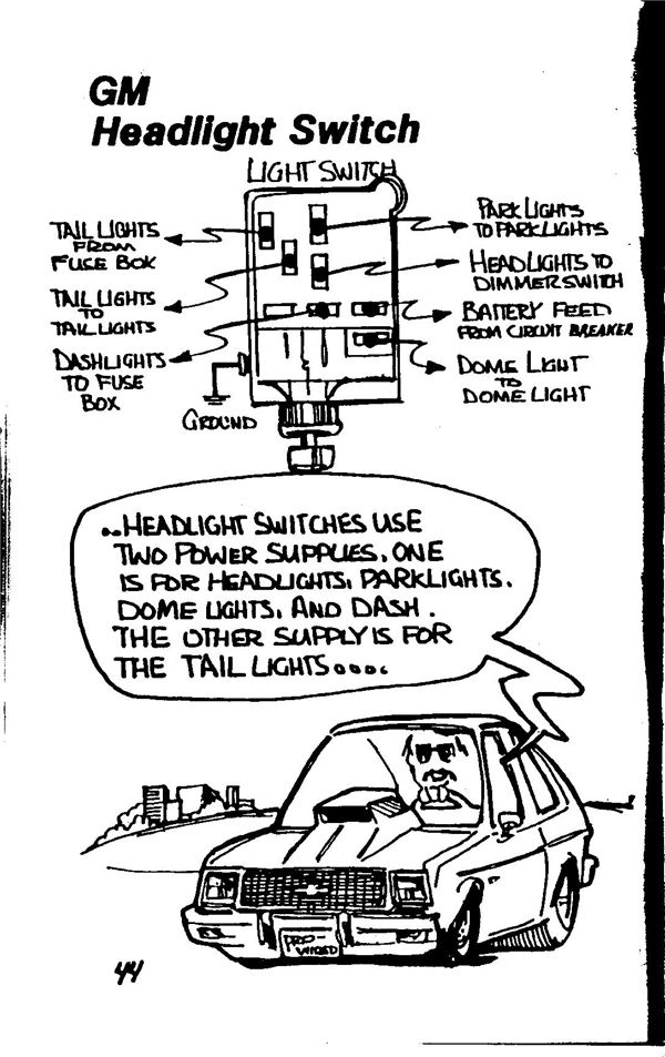 Gm Headlight Switch Wiring Diagram