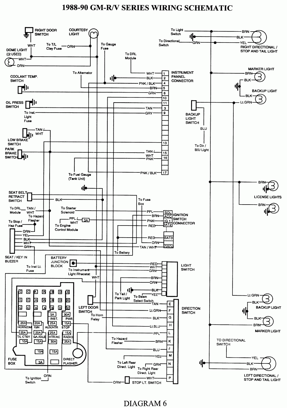 Gm Steering Column Wiring Schematic Wiring Diagram