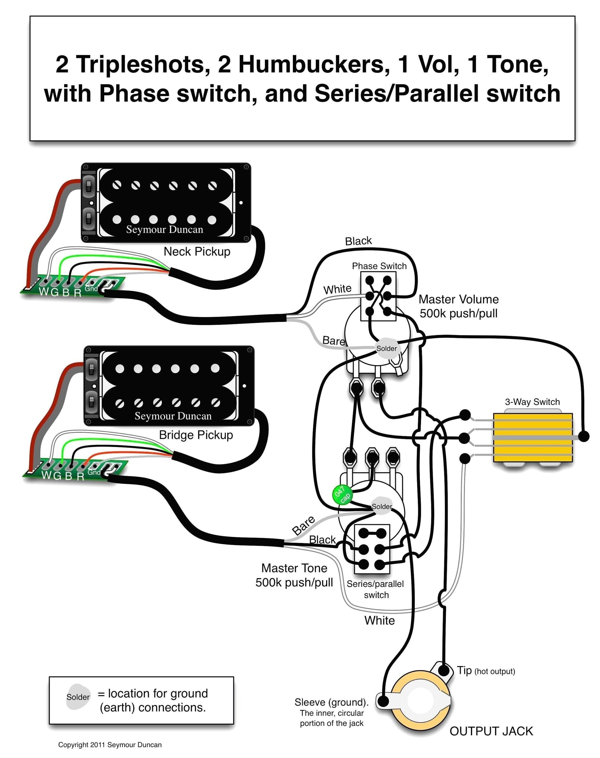 Guitar Wiring Diagram 1 Humbucker