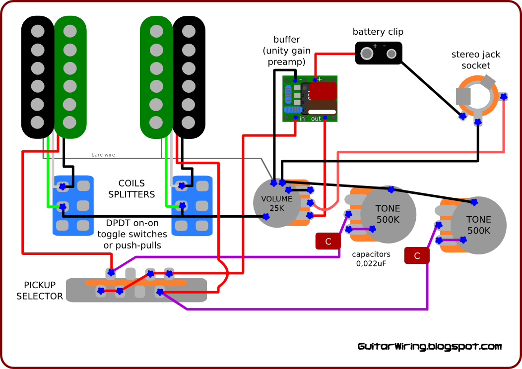 Guitar Wiring Diagram Creator