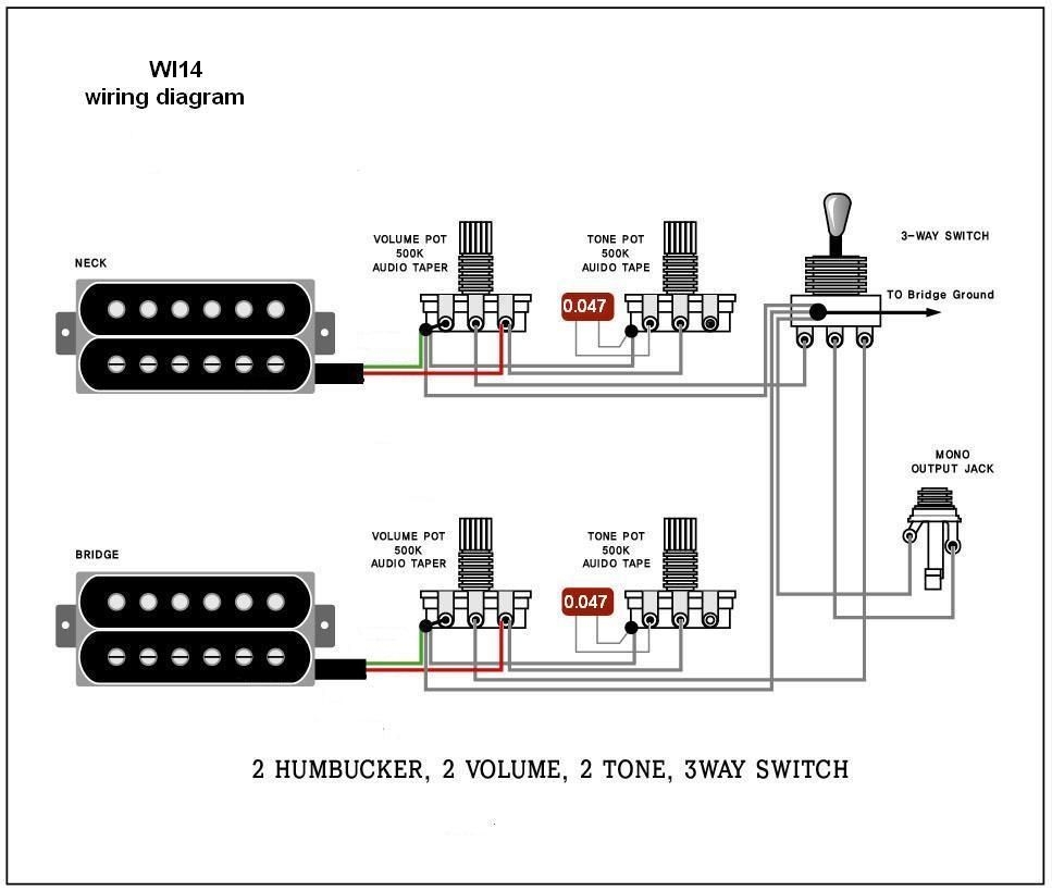 Guitar Wiring Diagrams 3 Humbucker