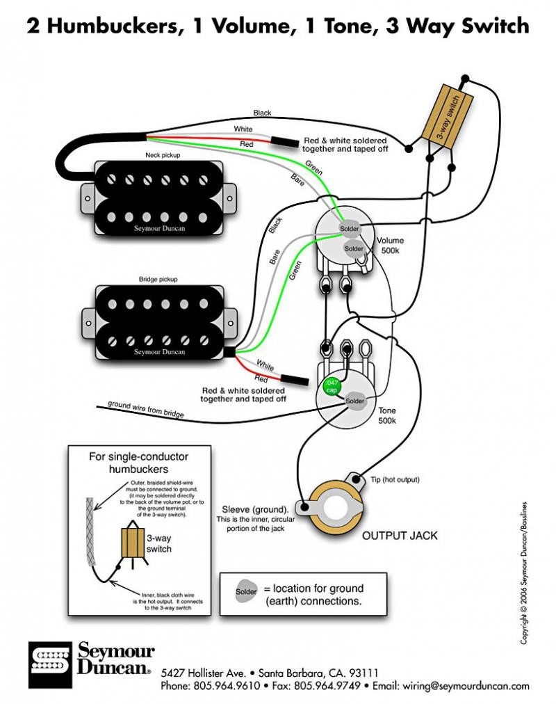 Guitar Wiring Diagrams Dimarzio