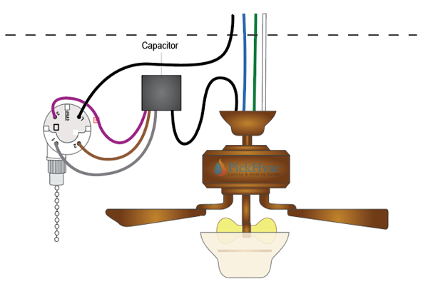 Harbor Breeze Ceiling Fan Capacitor Wiring Diagram Shelly Lighting