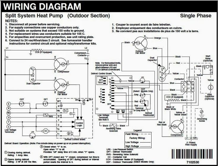 Heat Pump Electrical Wiring Diagram