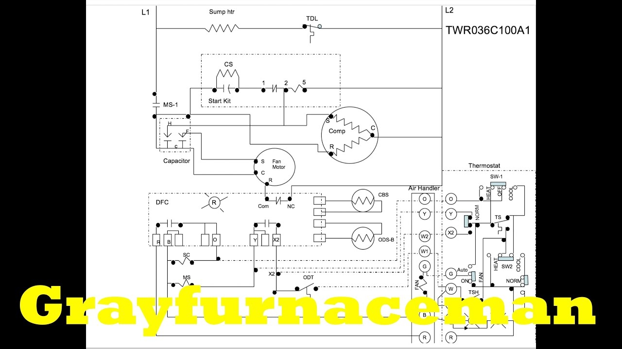 Heat Pump Schematic Wiring Sequence
