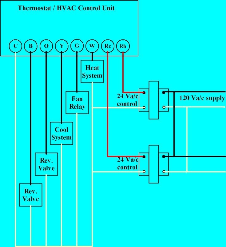 Heat Pump T Stat Wiring