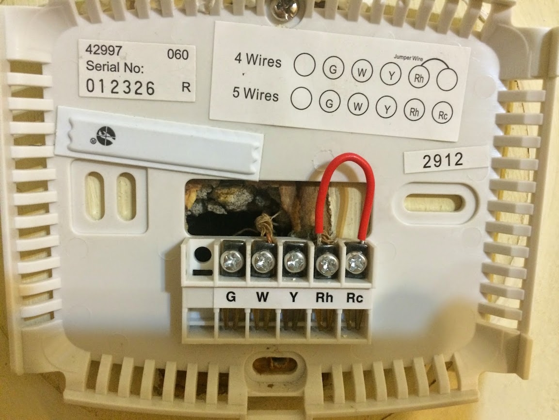 Honeywell Thermostat Wiring Diagram 6 Wire