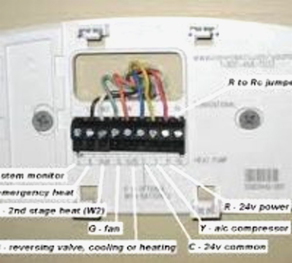 Honeywell Thermostat Wiring Instructions Diy House Help Wiring 