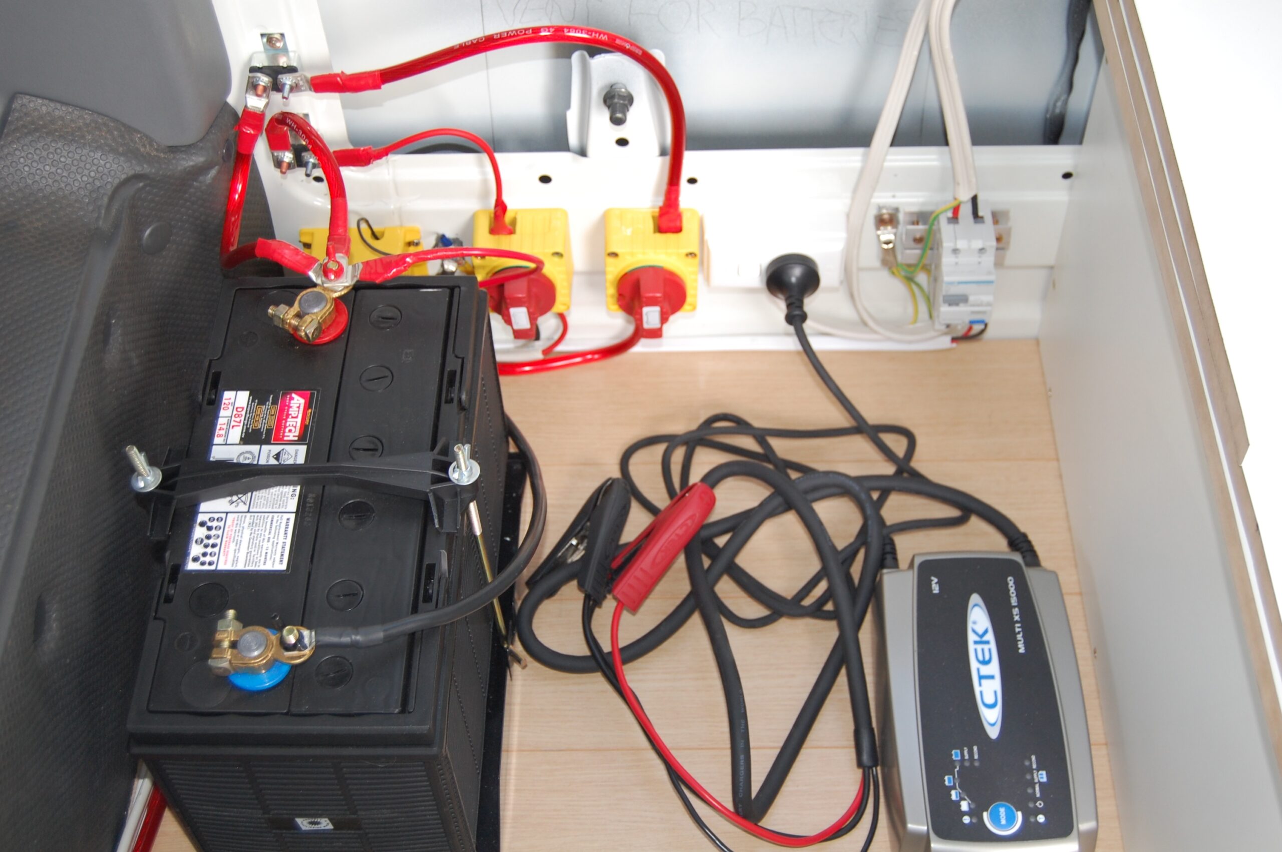 How To Wire A Campervan The Campervan Converts Camper Wiring 