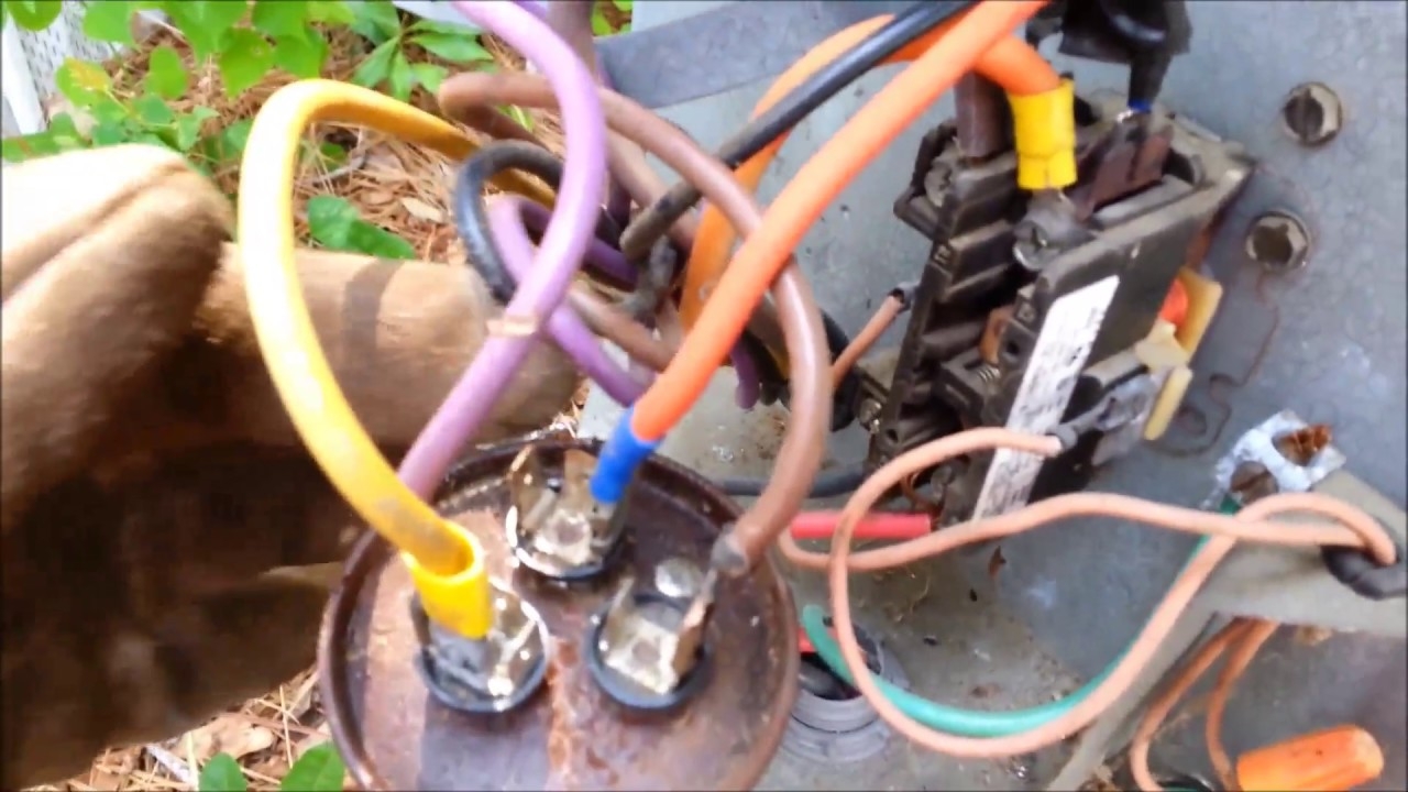 Hvac Capacitor Wiring Diagram
