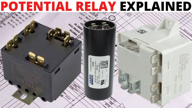 HVAC Potential Relay Explained Potential Relay Wiring Diagram 521
