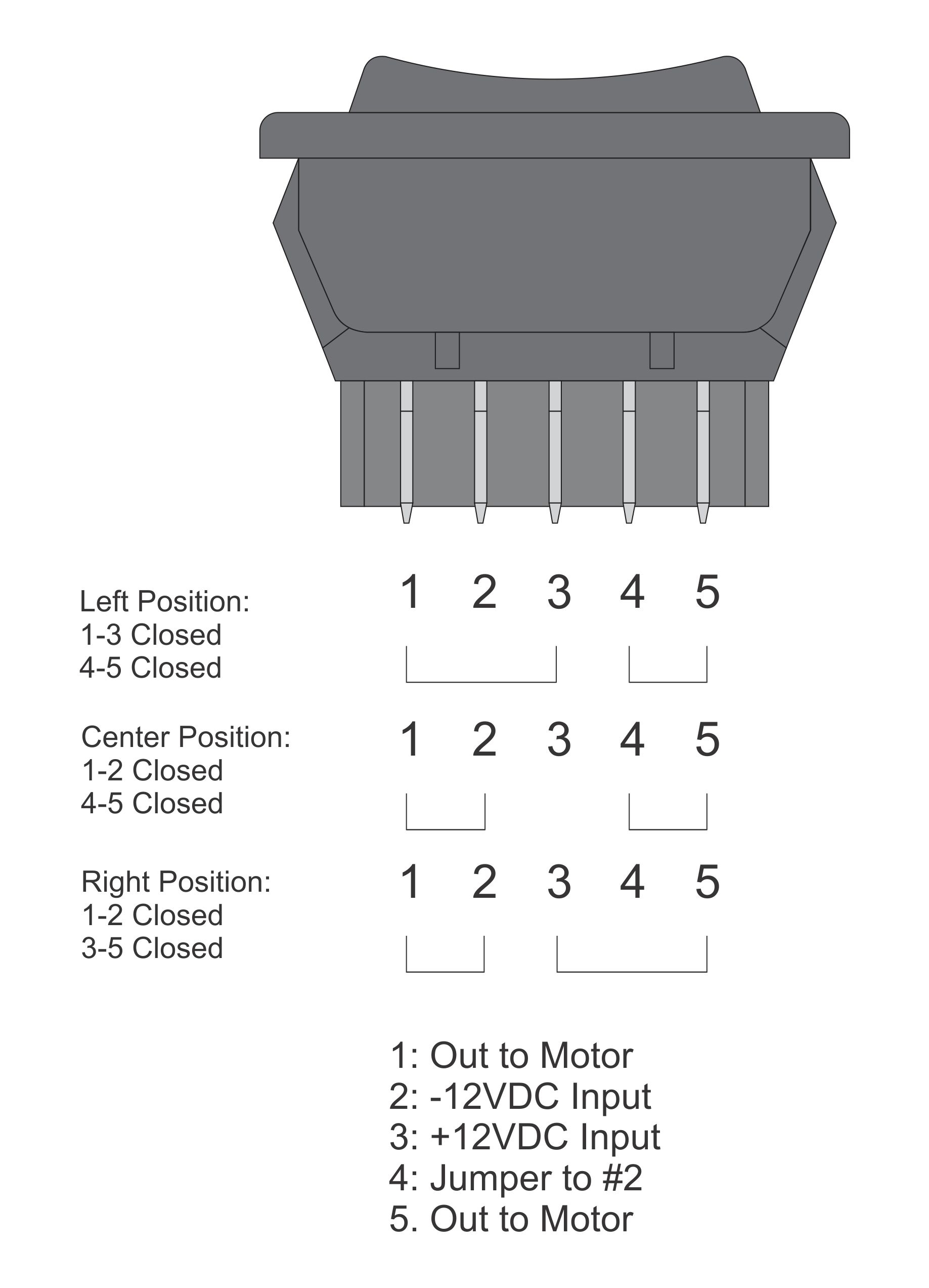 Illuminated 5 Pin Rocker Switch Wiring Diagram Esquilo io