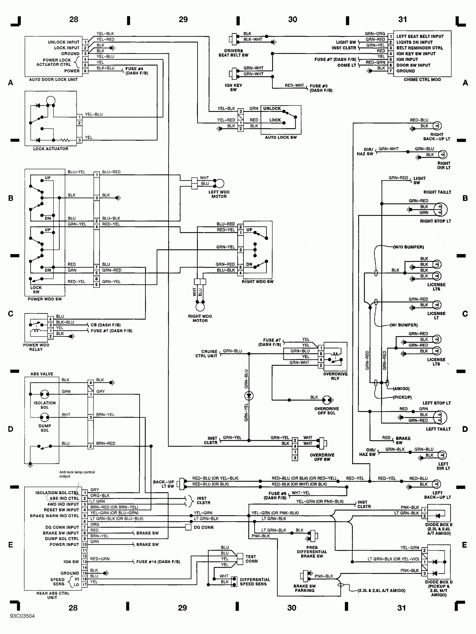 Isuzu Wiring Diagram For Isuzu NPR