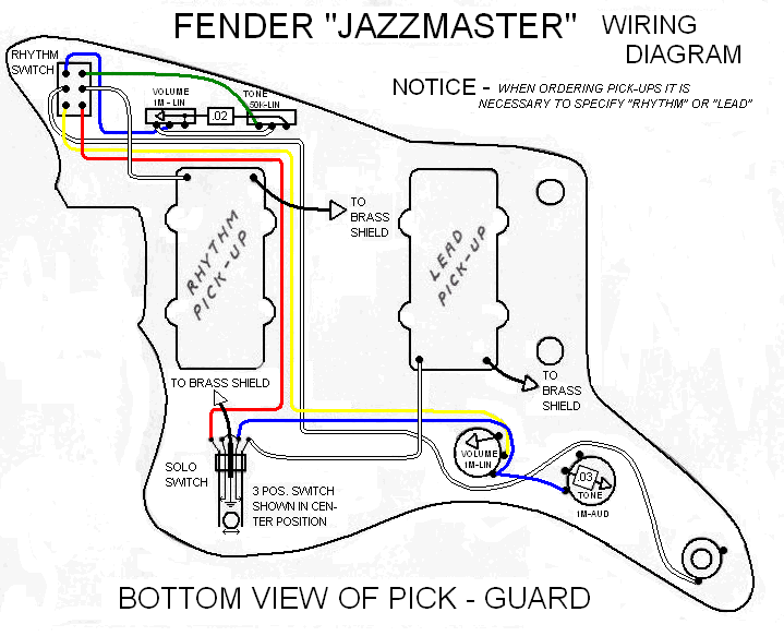 Jazzmaster Wiring Diagram