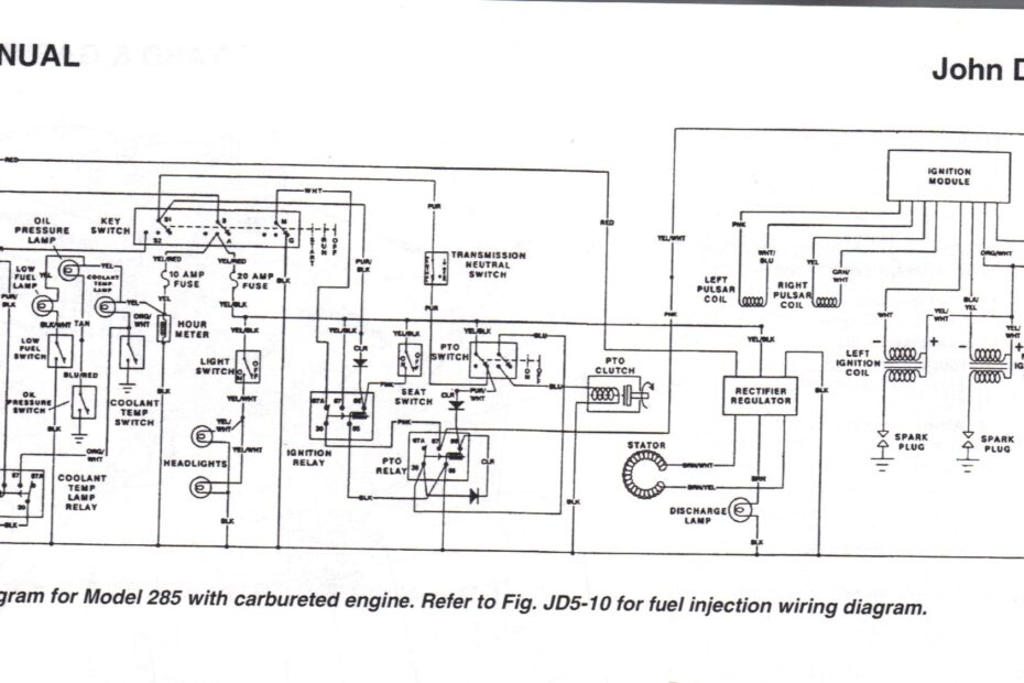John Deere 1445 Wiring Diagram John Deere Ignition Wiring Diagram