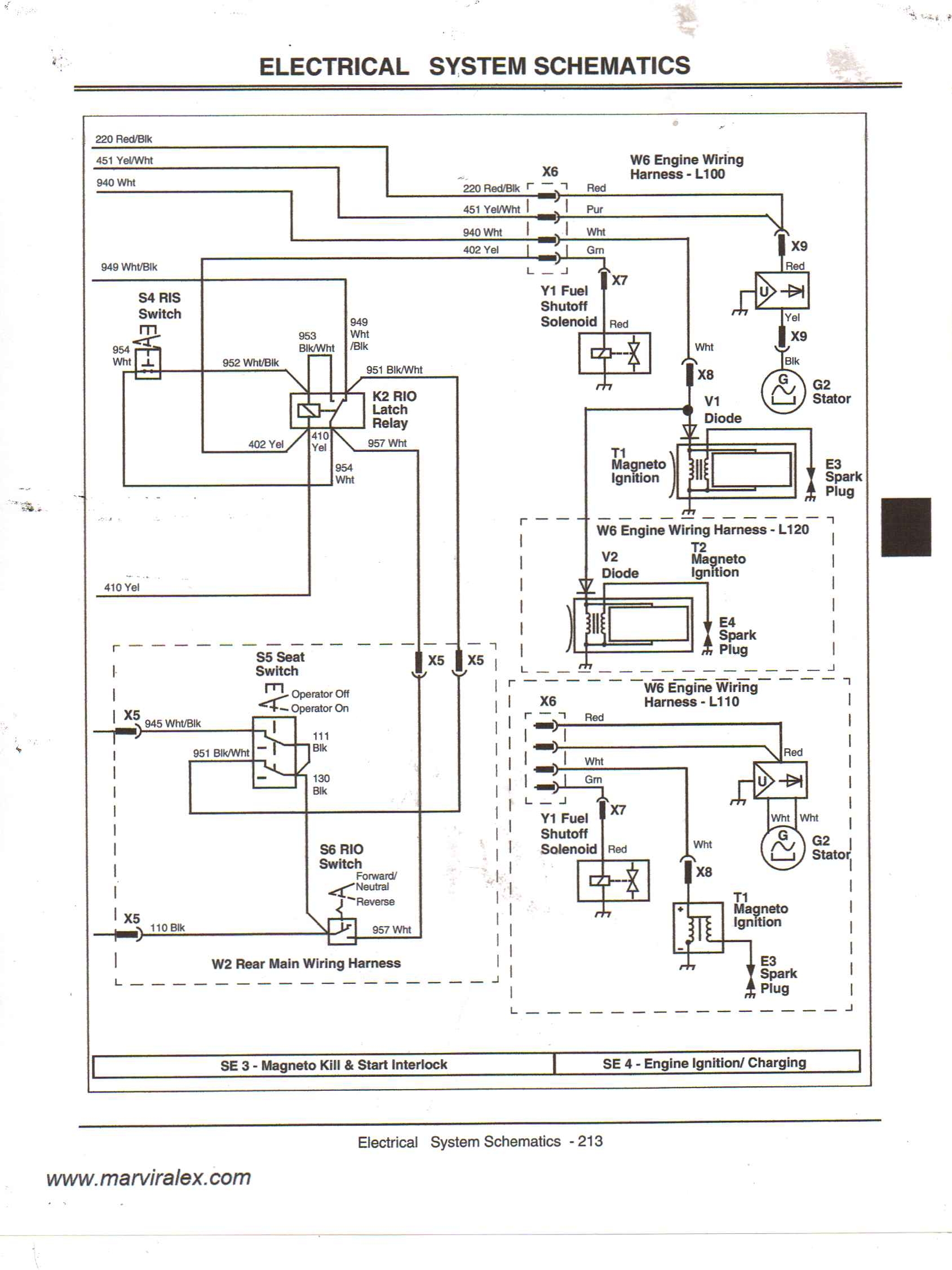 John Deere Z225 Wiring Diagram
