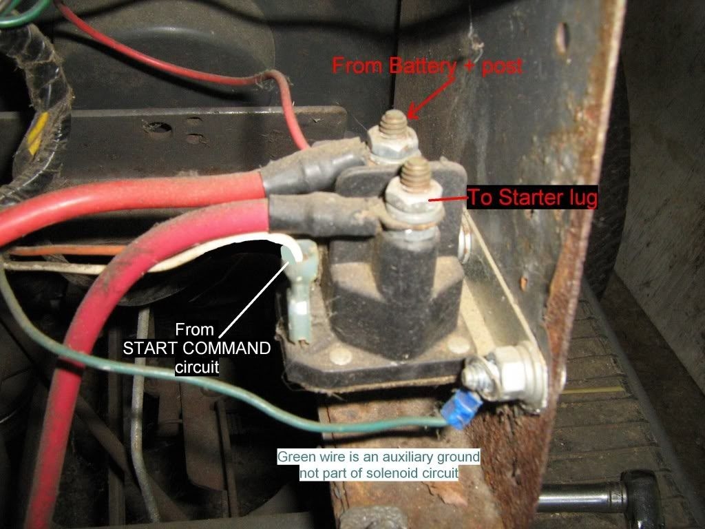 Lawn Mower 3 Pole Starter Solenoid Wiring Diagram