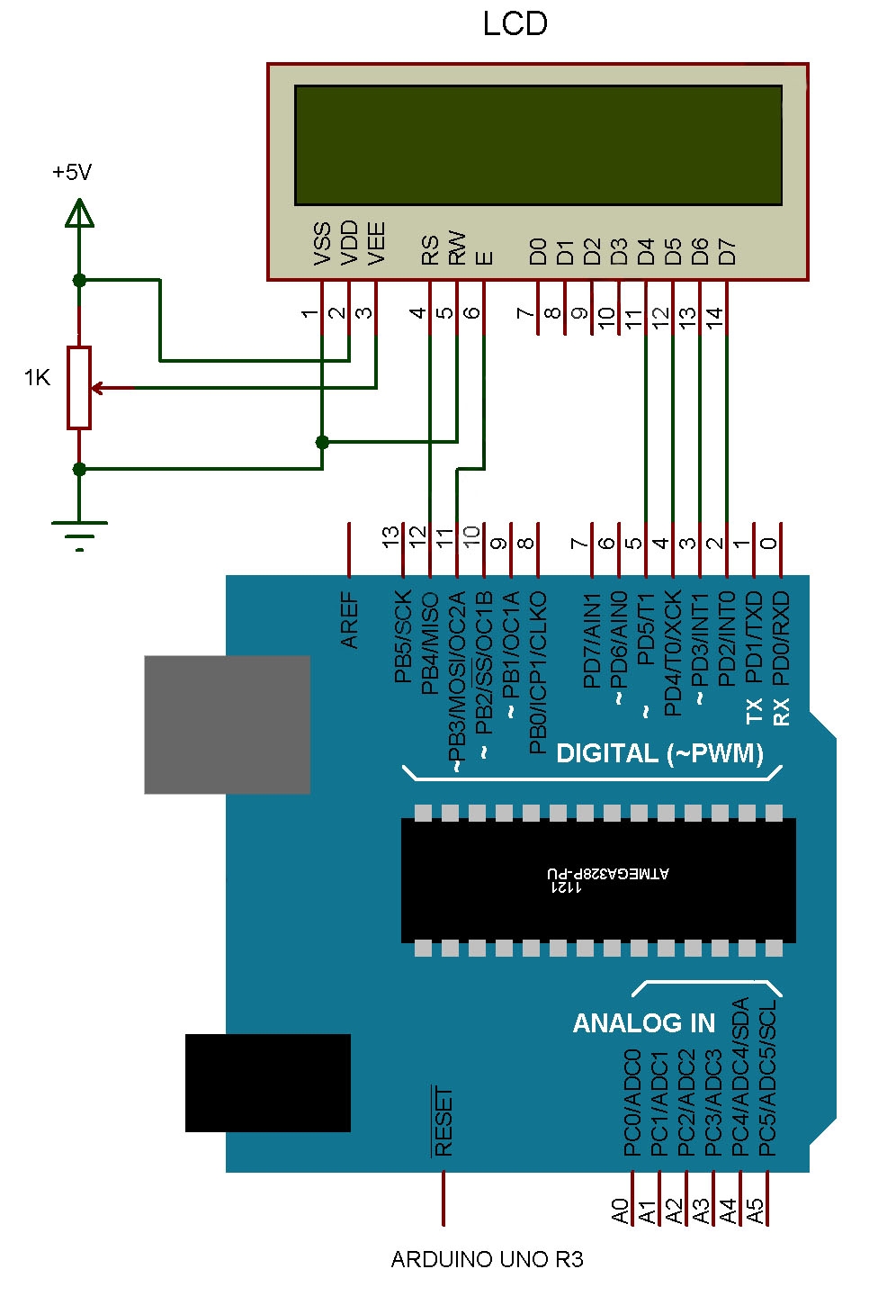 Lcd Schematic Diagram Arduino Code Wiring View And Schematics Diagram 