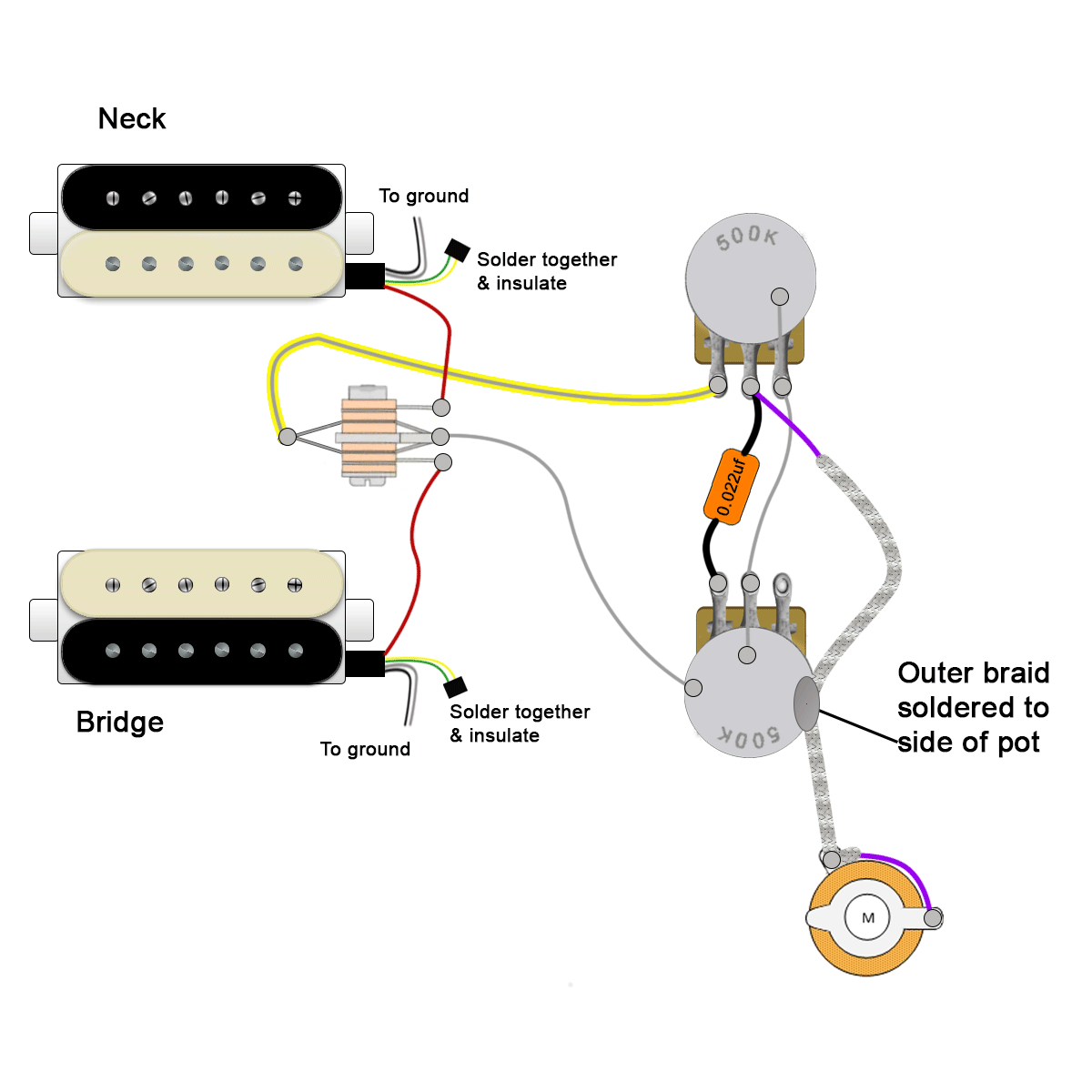 Les Paul Wiring Diagram Northwest Guitars