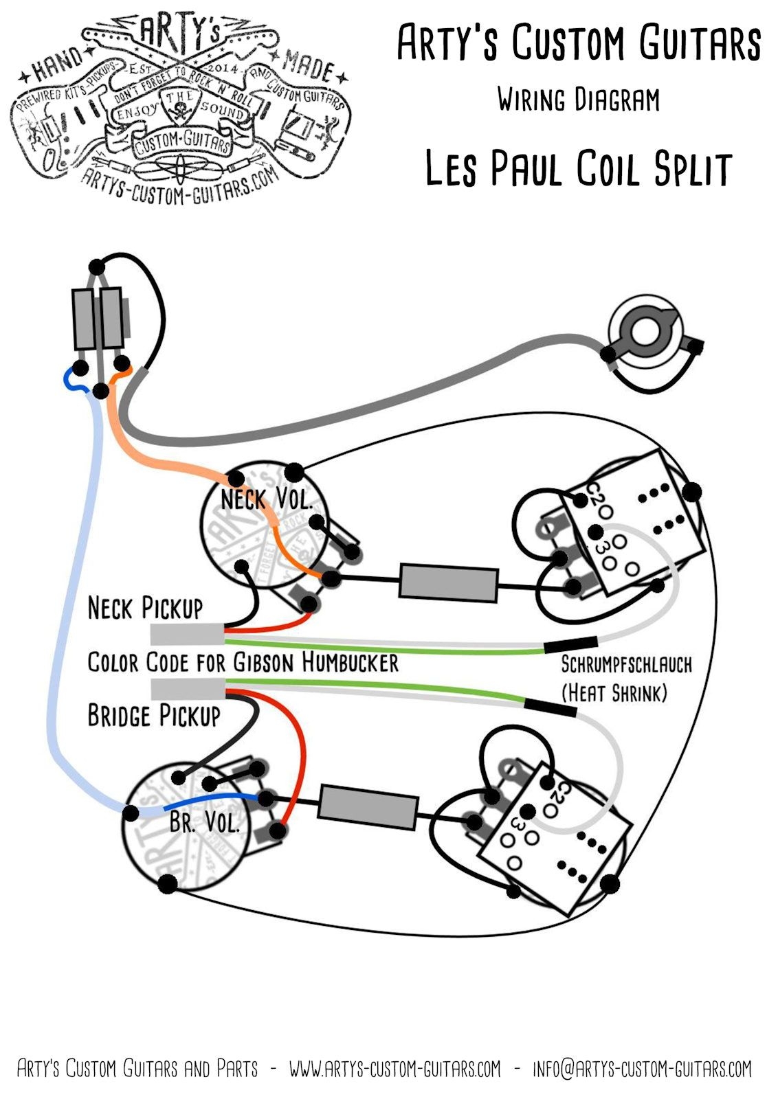 Les Paul Wiring Diagrams