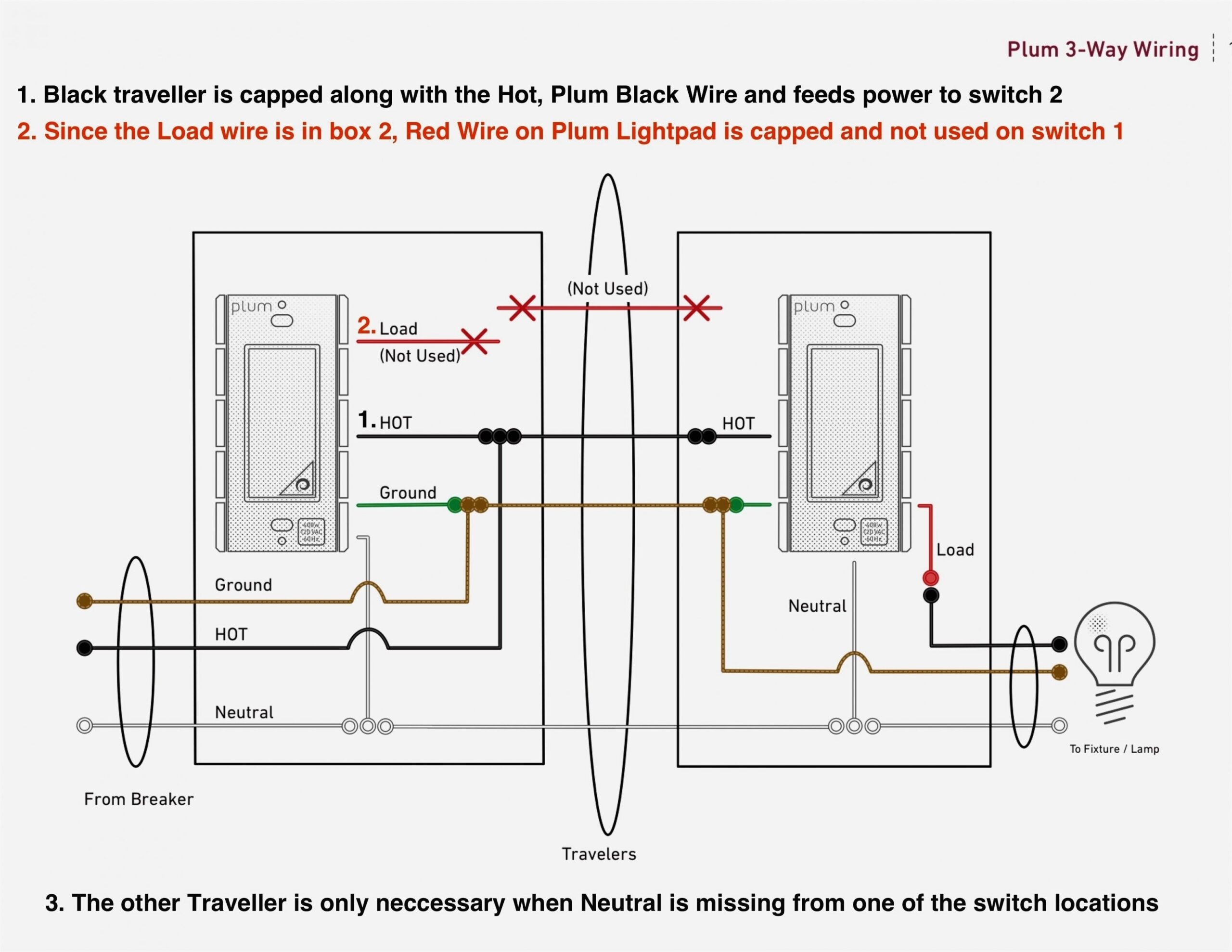 Leviton 3 Way Switch Wiring Diagrams