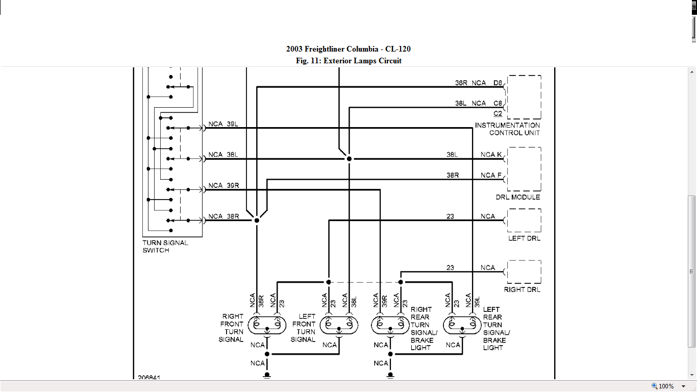 M2 Freightliner Headlight Wiring Diagram