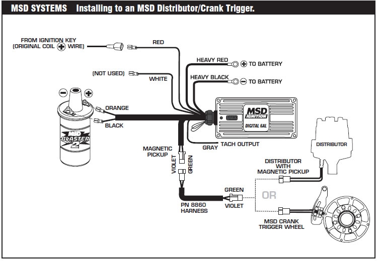 Msd 6a Wiring Diagram Chevy Wiring Diagram And Schematic