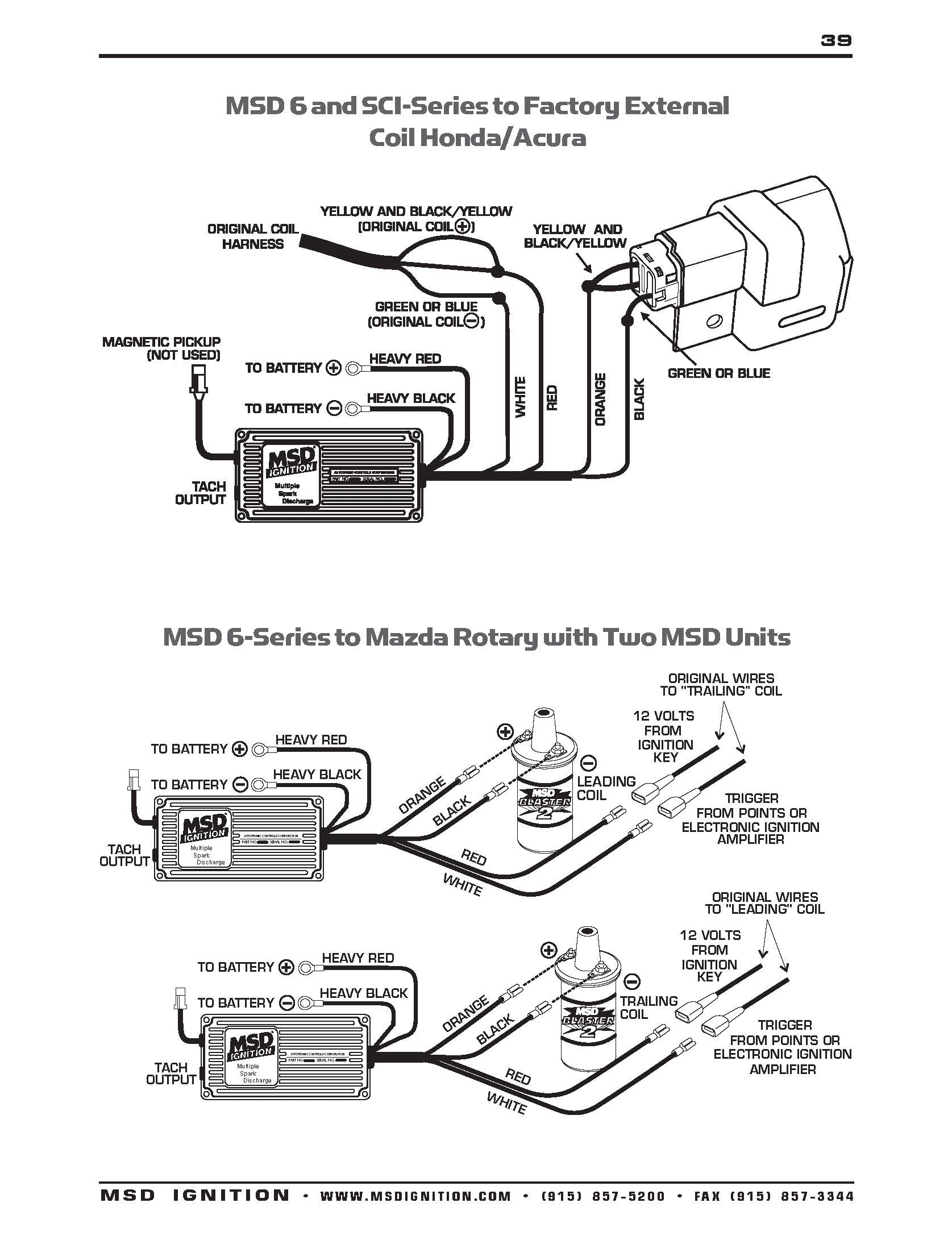 Msd 6Al Wiring Diagram Ford Wiring Diagram