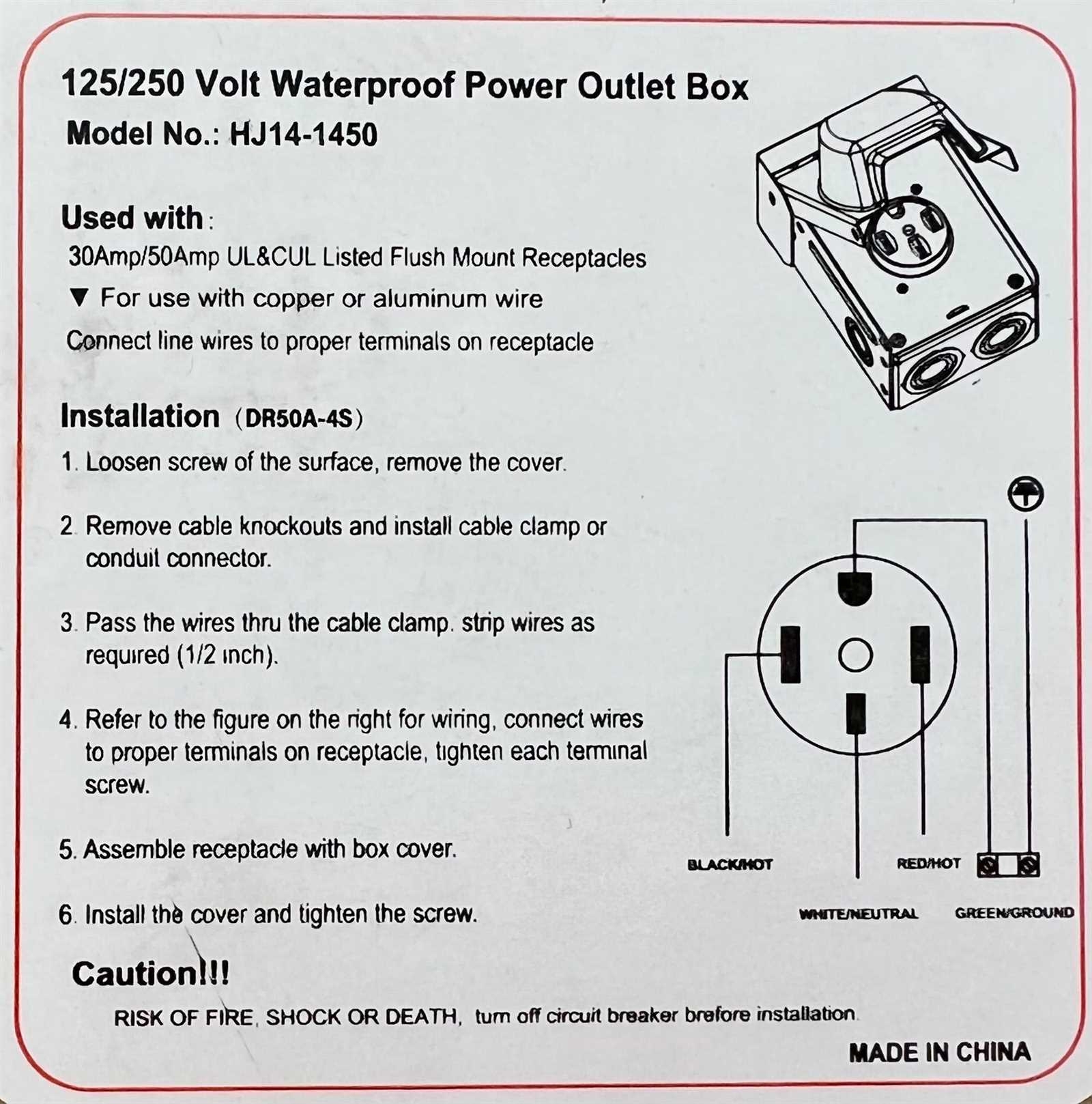Nema 14 50 Wiring Diagram Guide For Safe Installation