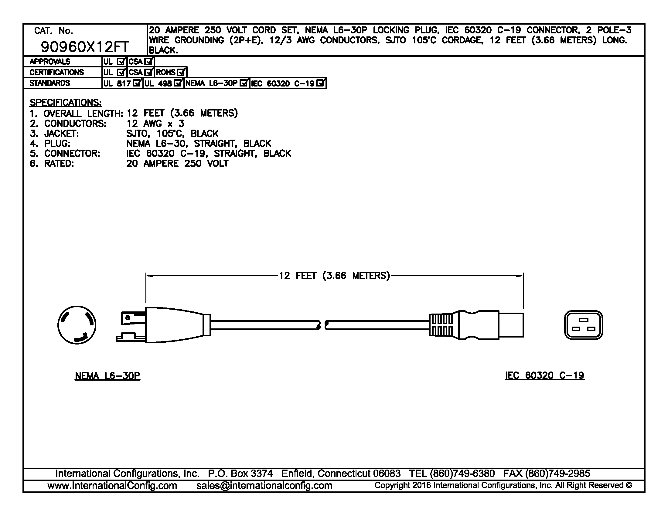 Nema L6 30 Wiring Diagram