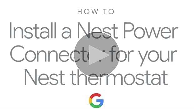 Nest Power Connector Wiring Diagram Guide