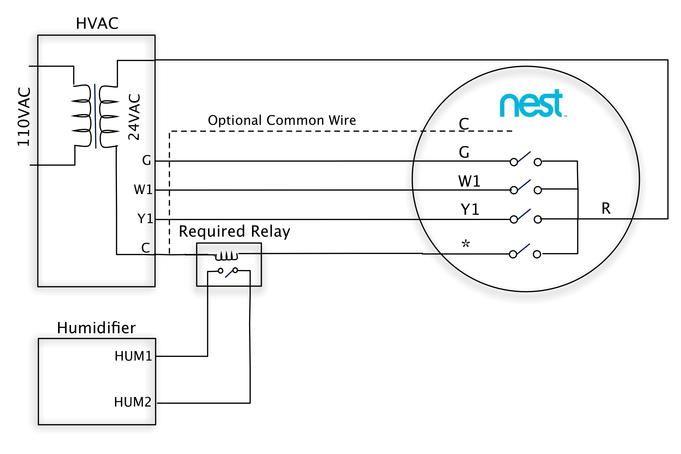 Nest Thermostat E Wiring Diagram 6 Wire