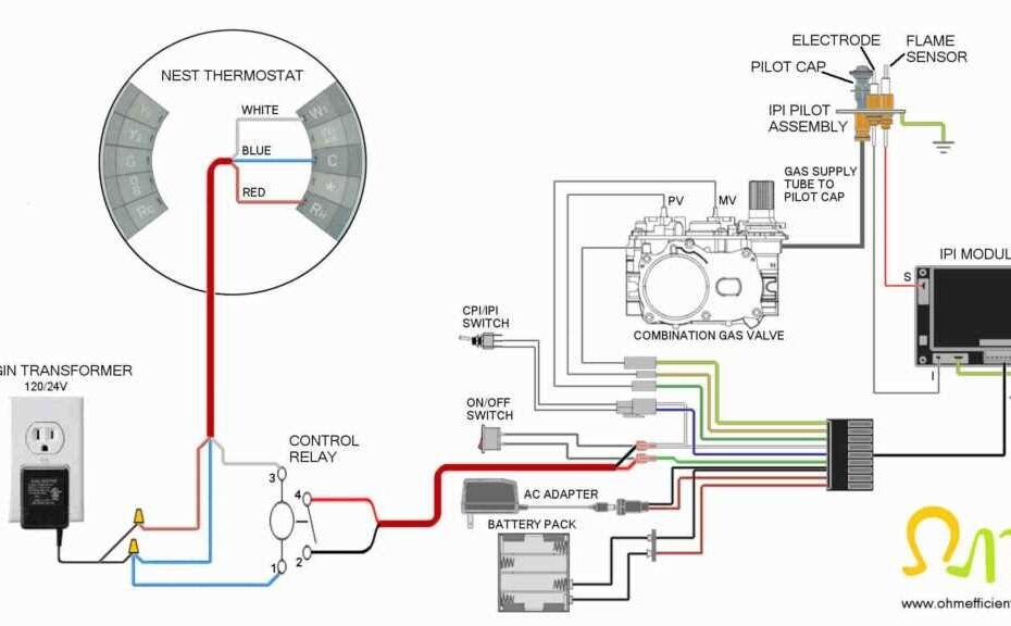Nest Thermostat Wiring Diagram 4 Wire Setup Guide