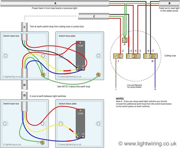 Old 2 Way Switch Wiring