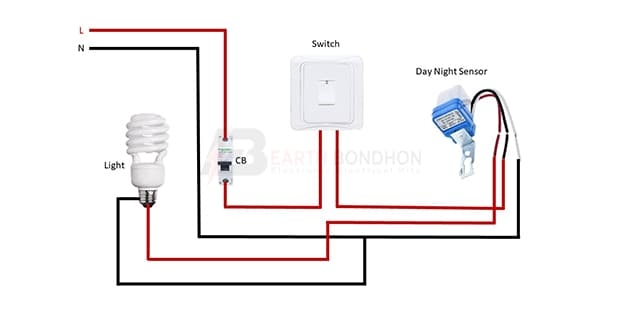 Photocell Wiring Diagram Earth Bondhon