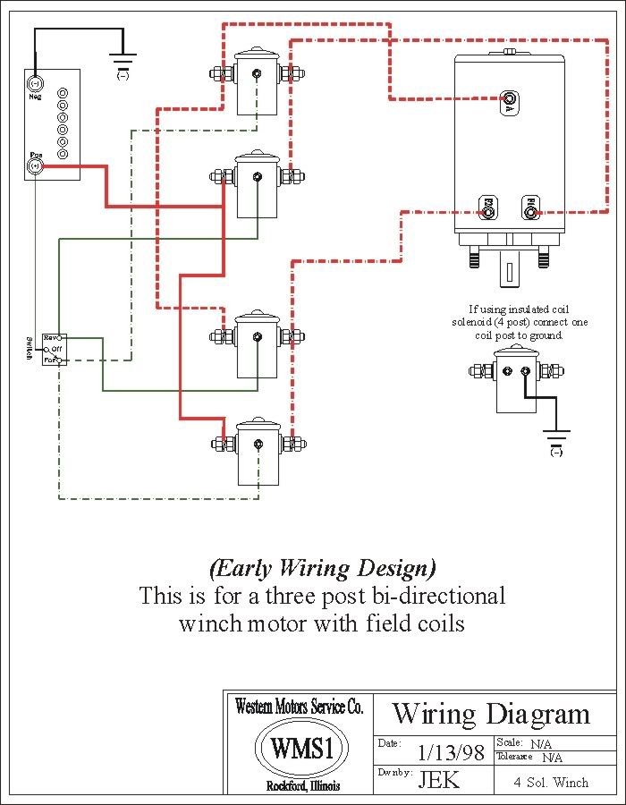 Ramsey Winch Solenoid Wiring Wiring Diagram Pictures