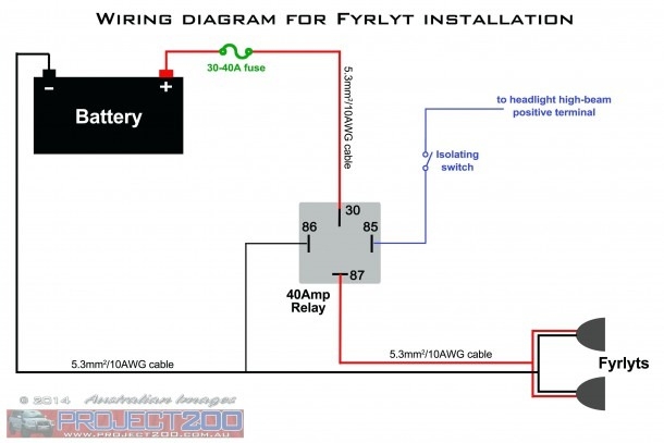 Relay Diagram 4 Pin