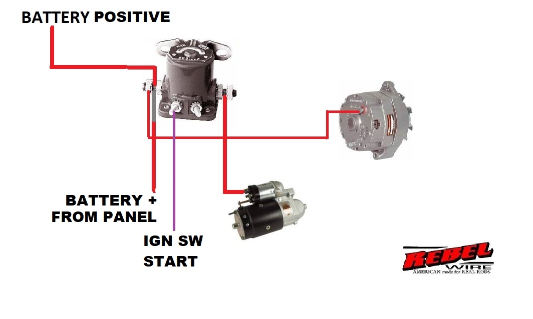 Relay Wiring Diagram For Starter