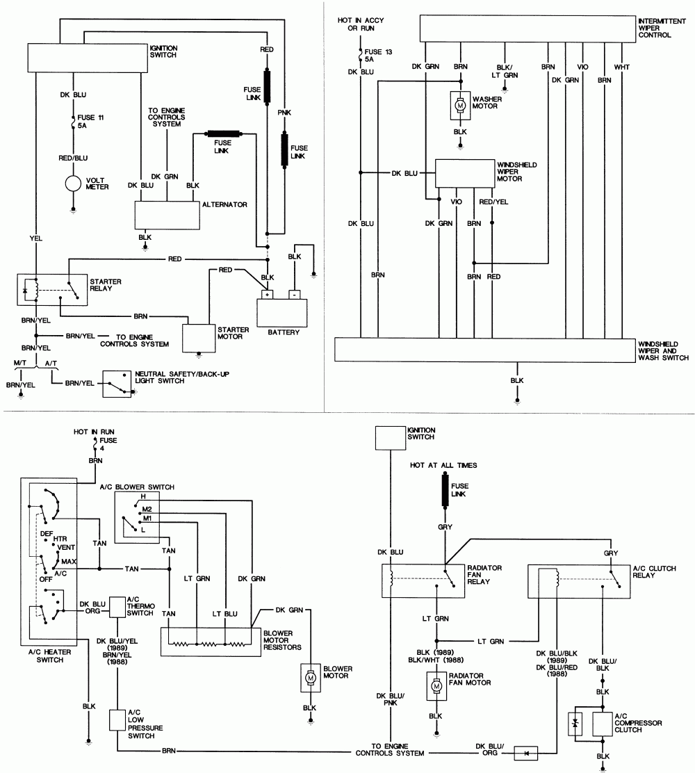  Repair Guides Wiring Diagrams Wiring Diagrams AutoZone