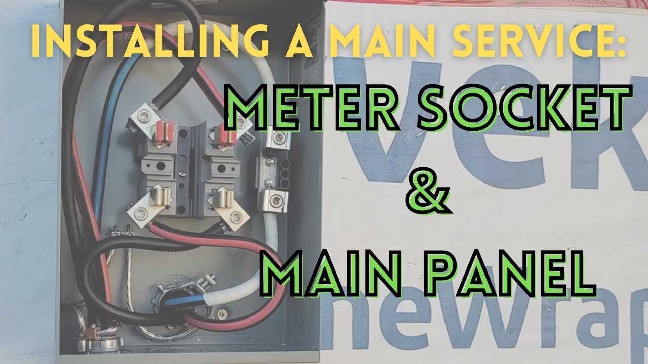 Residential 200 Amp Meter Base Wiring Diagram Guide