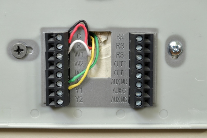 Rheem Air Conditioner Thermostat Wiring Diagram Wiring View And 