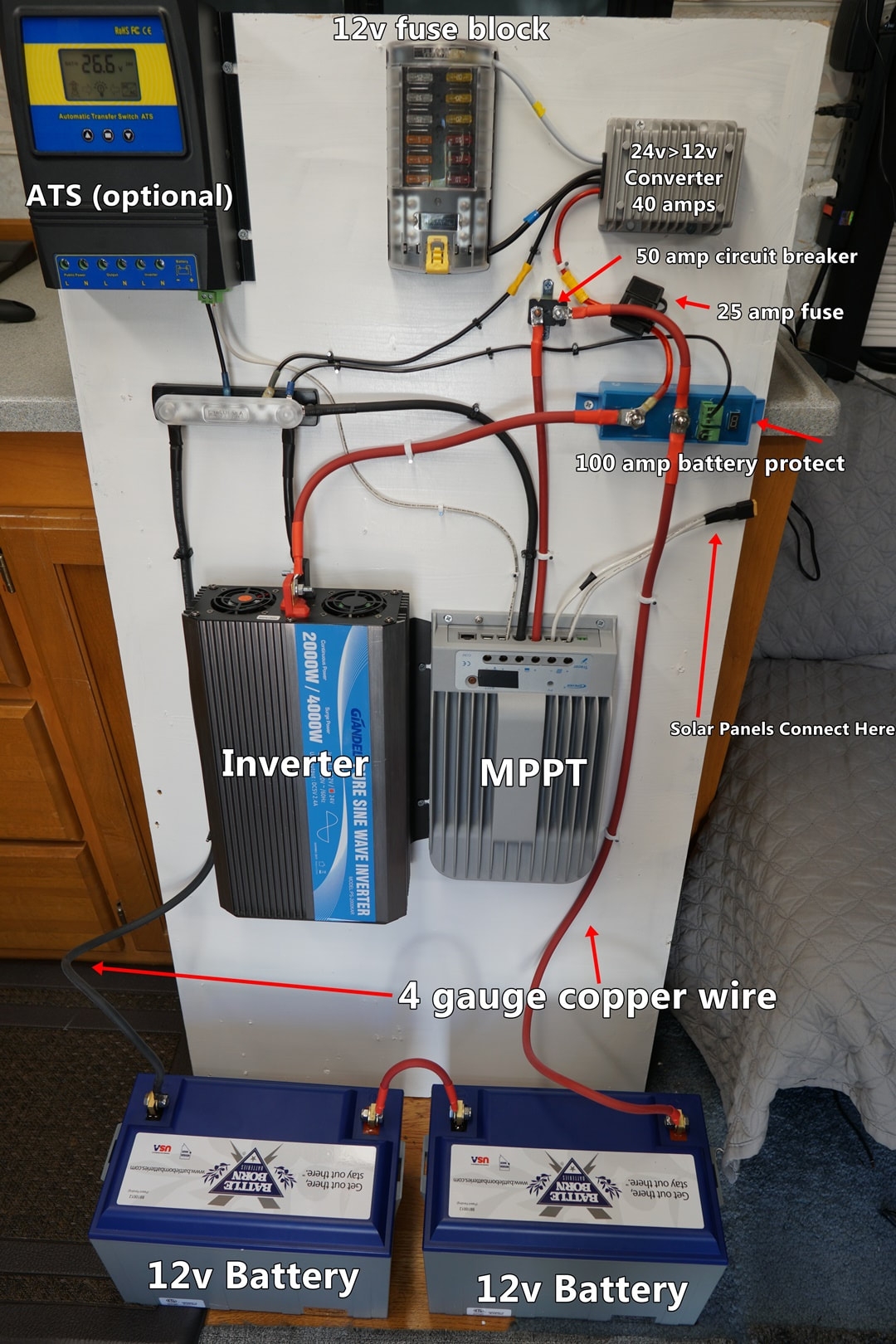 Schematic 12v Solar Panel Wiring Diagram Solar Panel Wiring Connection 