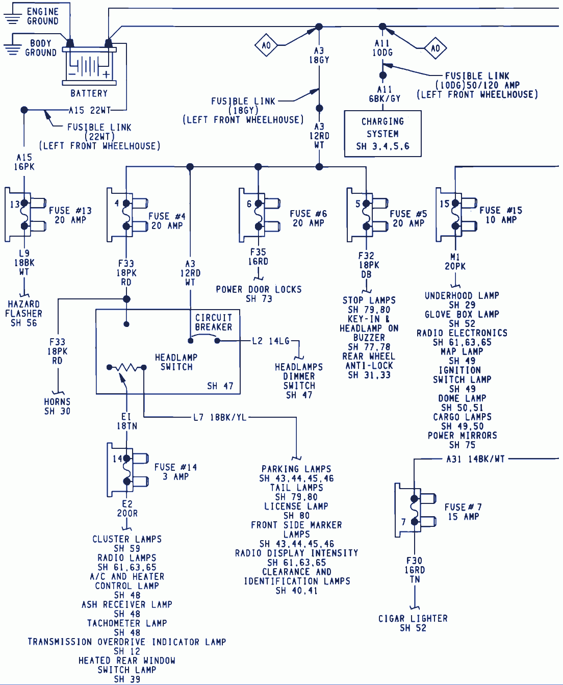 Schematic Dodge Ram 1500 Wiring Diagram Free