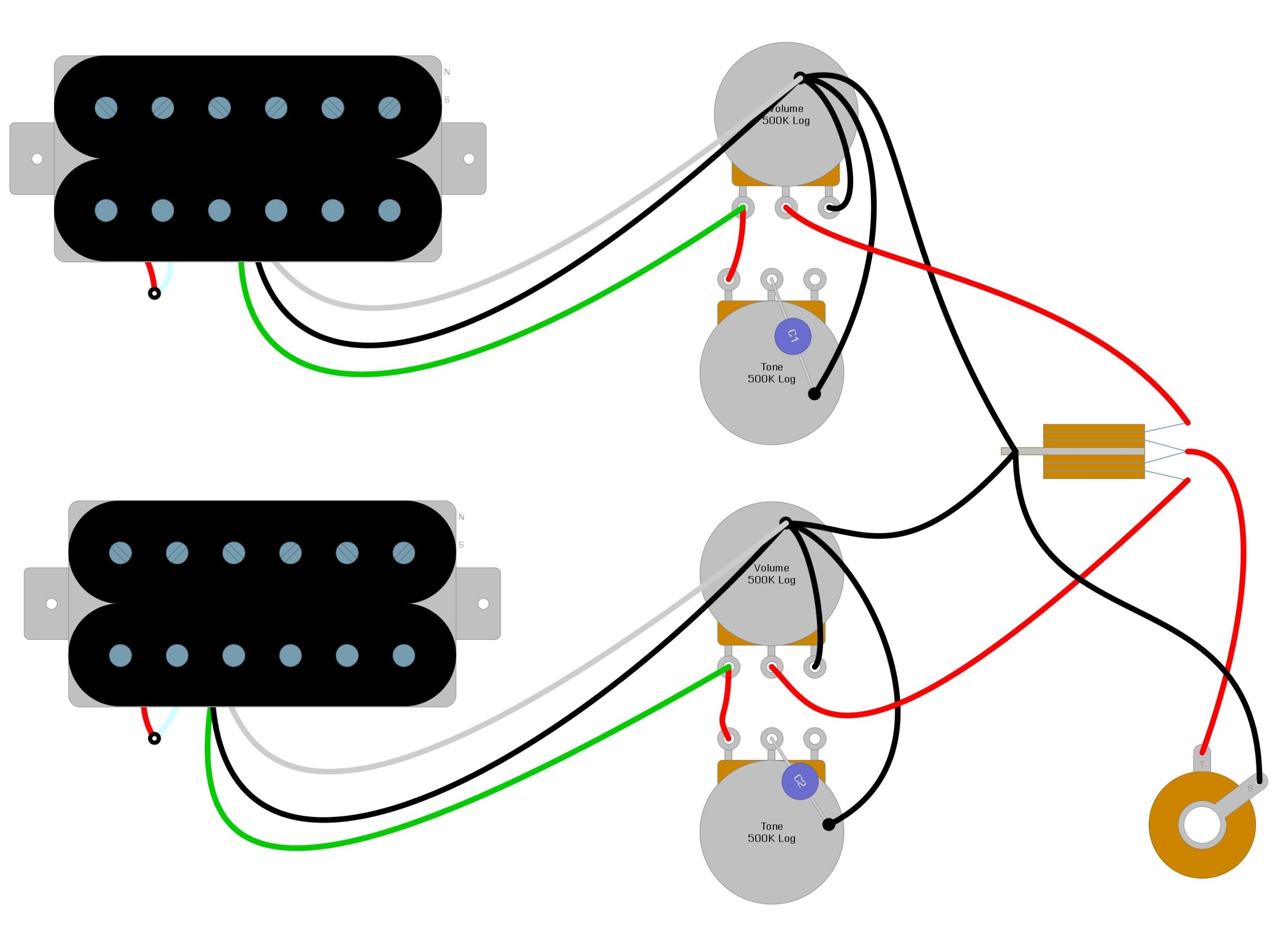 Seymour Duncan Antiquity Humbucker Wiring Diagram Wiring Diagram