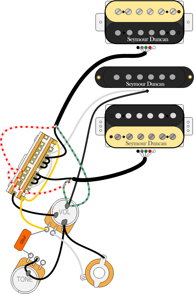 Seymour Duncan Wiring Diagrams 5 Way Modbatman