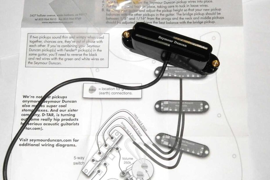 Seymour Duncan Wiring Diagrams A Comprehensive Guide