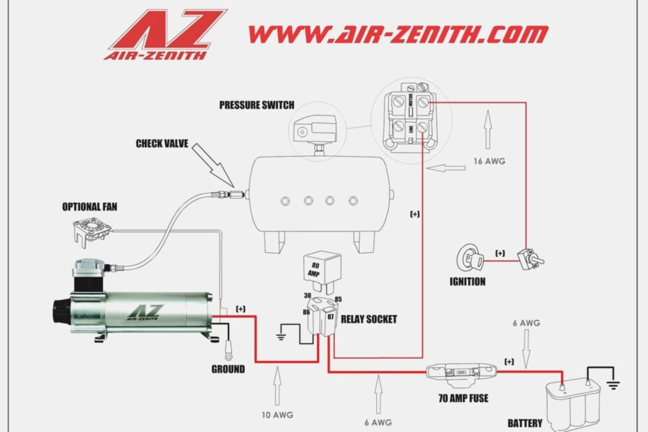 Single Phase 220 Volt Air Compressor Wiring Diagram