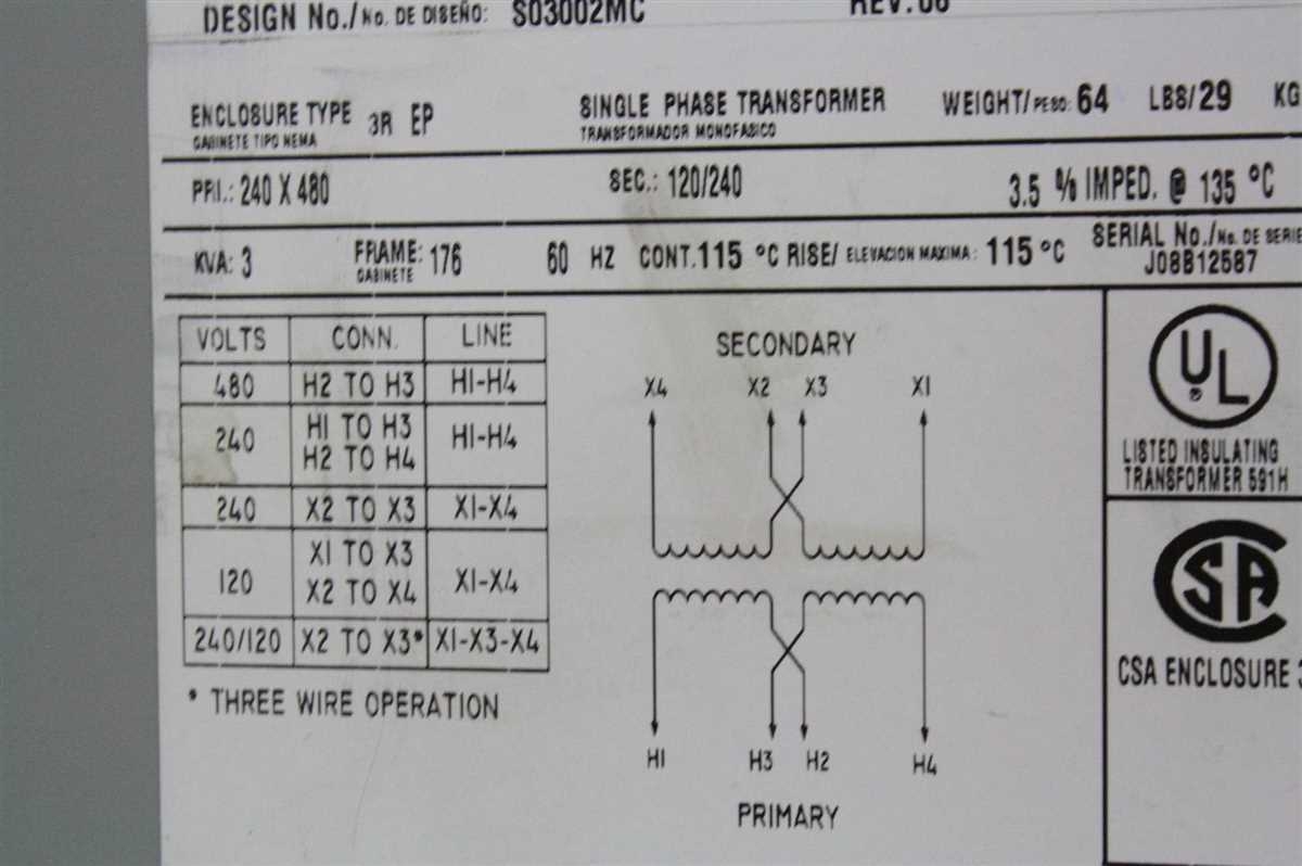 Single Phase 480 To 120 240 Transformer Wiring Diagram 240v