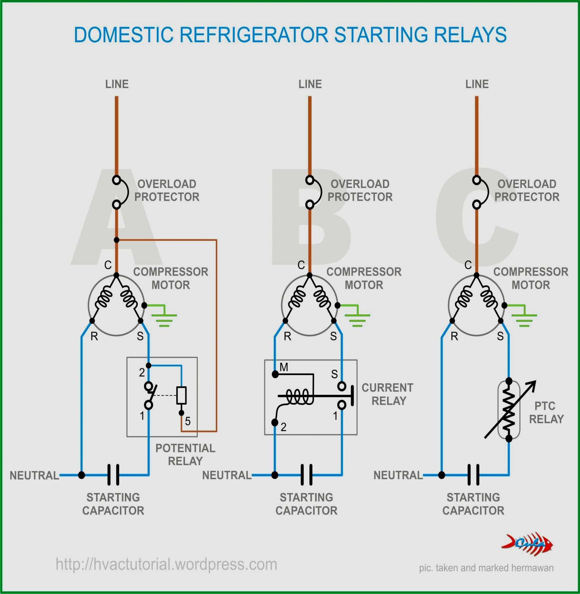Single Phase Ac Motor Wiring Diagram