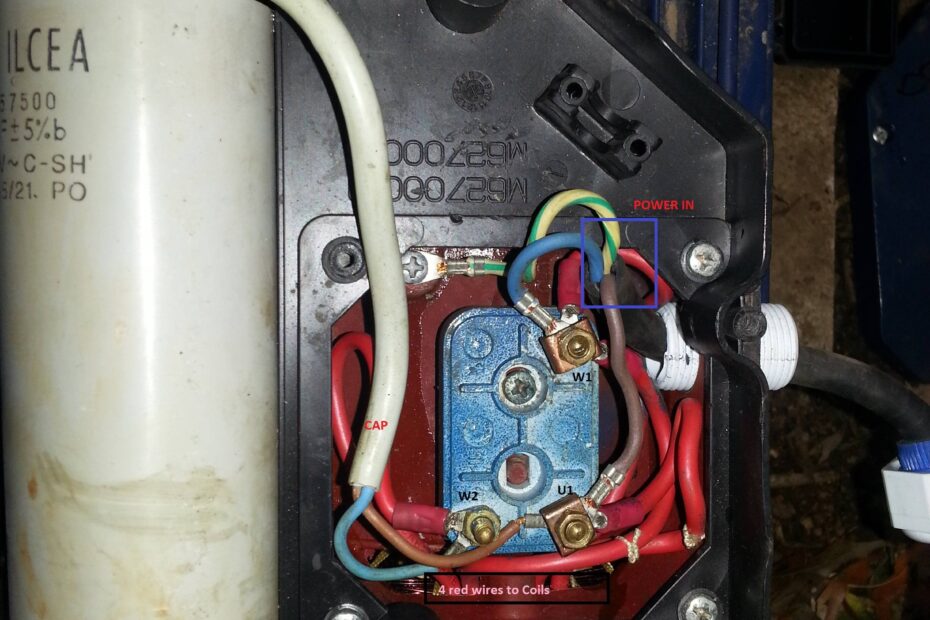 Single Phase Motor Wiring Diagram With Capacitor Start Pdf